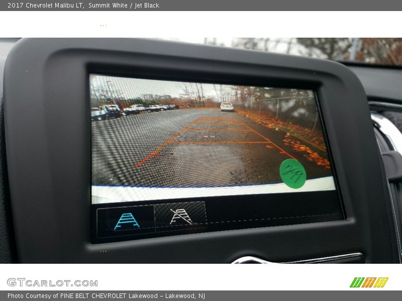 Summit White / Jet Black 2017 Chevrolet Malibu LT