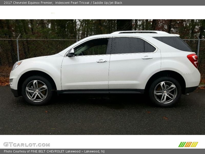 Iridescent Pearl Tricoat / Saddle Up/Jet Black 2017 Chevrolet Equinox Premier