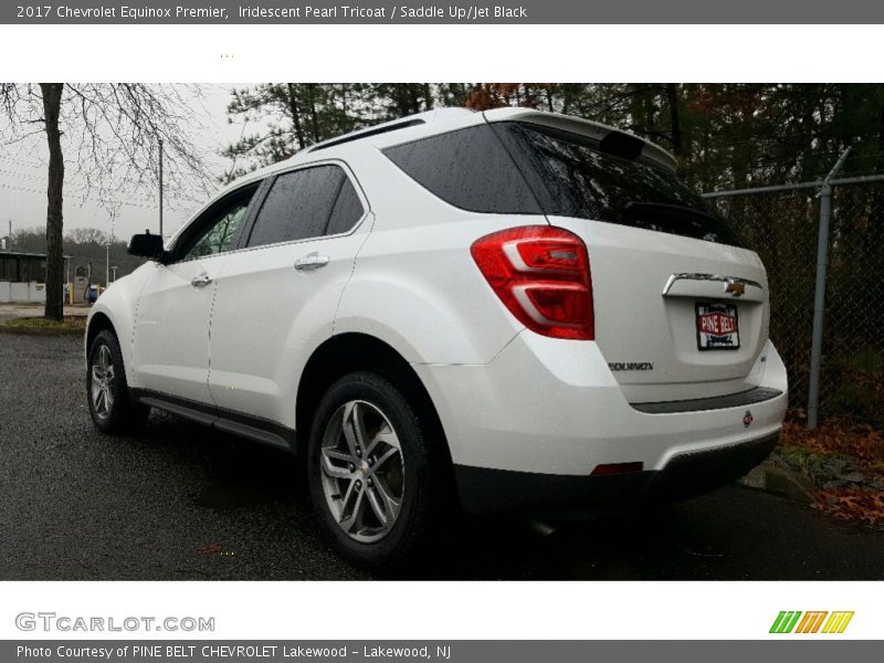 Iridescent Pearl Tricoat / Saddle Up/Jet Black 2017 Chevrolet Equinox Premier