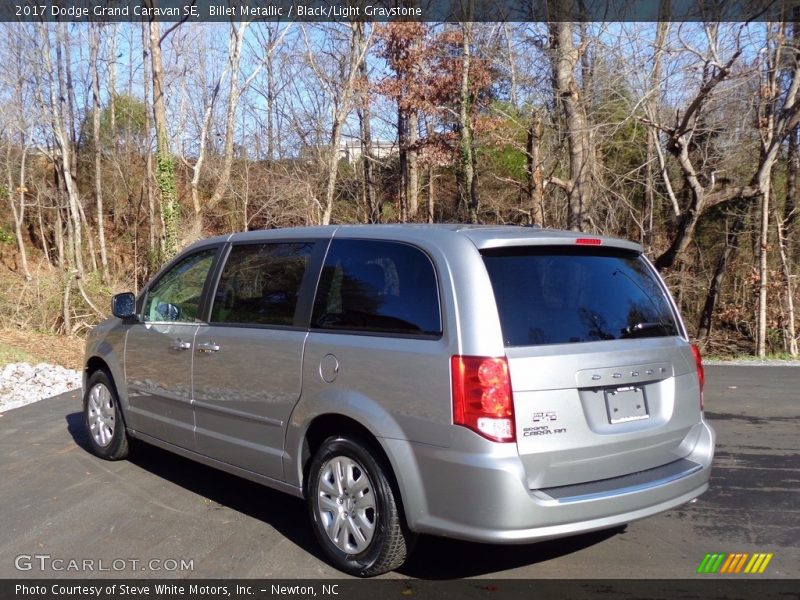 Billet Metallic / Black/Light Graystone 2017 Dodge Grand Caravan SE