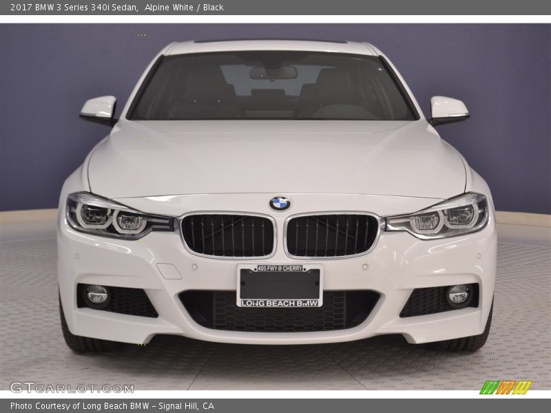 Alpine White / Black 2017 BMW 3 Series 340i Sedan