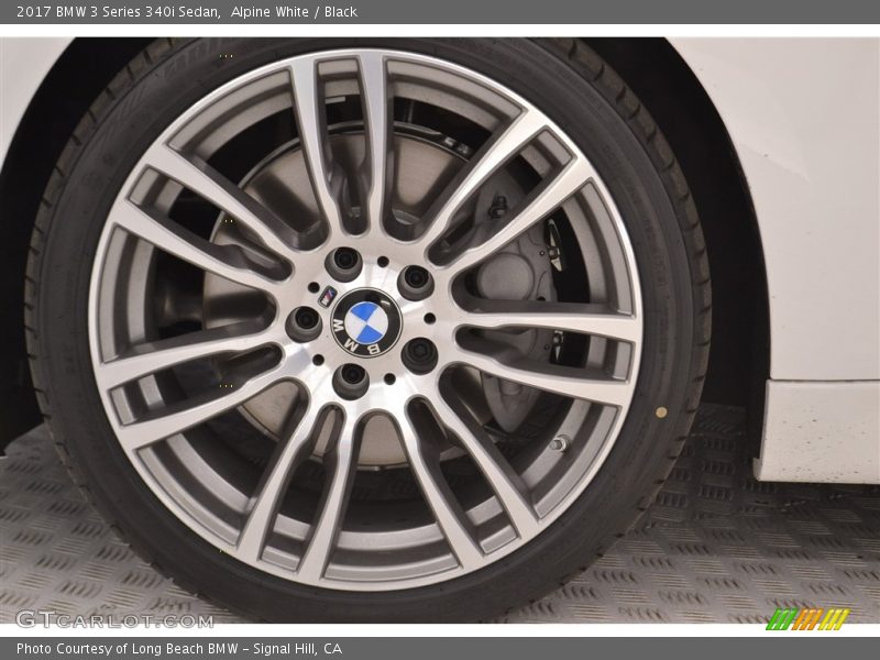 Alpine White / Black 2017 BMW 3 Series 340i Sedan