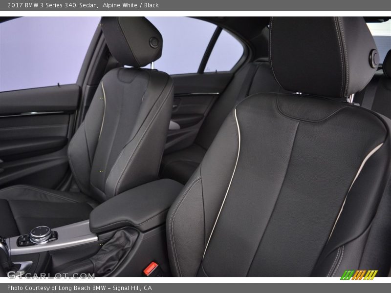 Alpine White / Black 2017 BMW 3 Series 340i Sedan