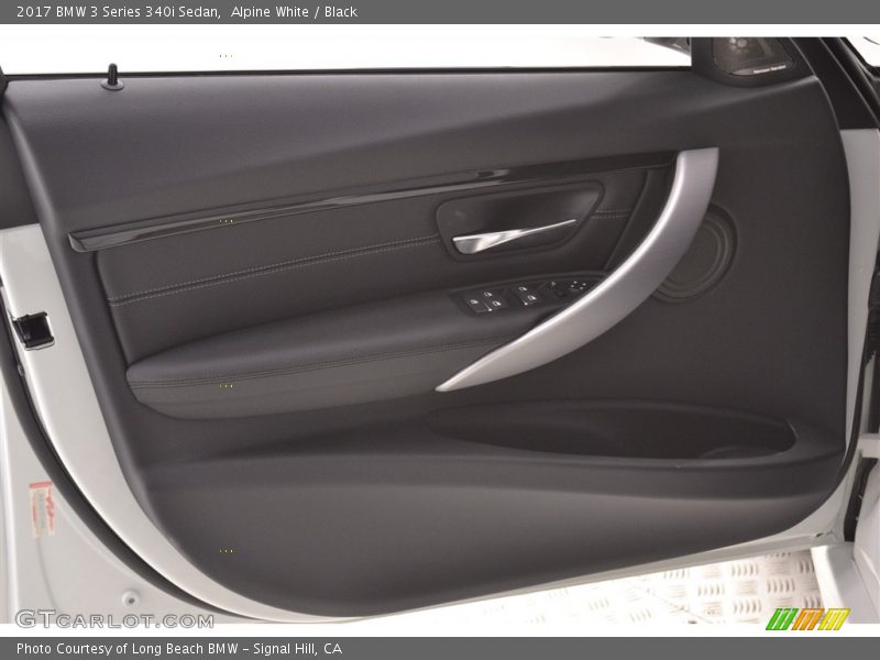 Alpine White / Black 2017 BMW 3 Series 340i Sedan