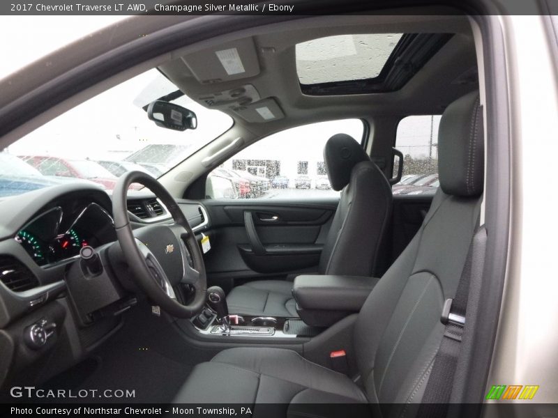 Front Seat of 2017 Traverse LT AWD