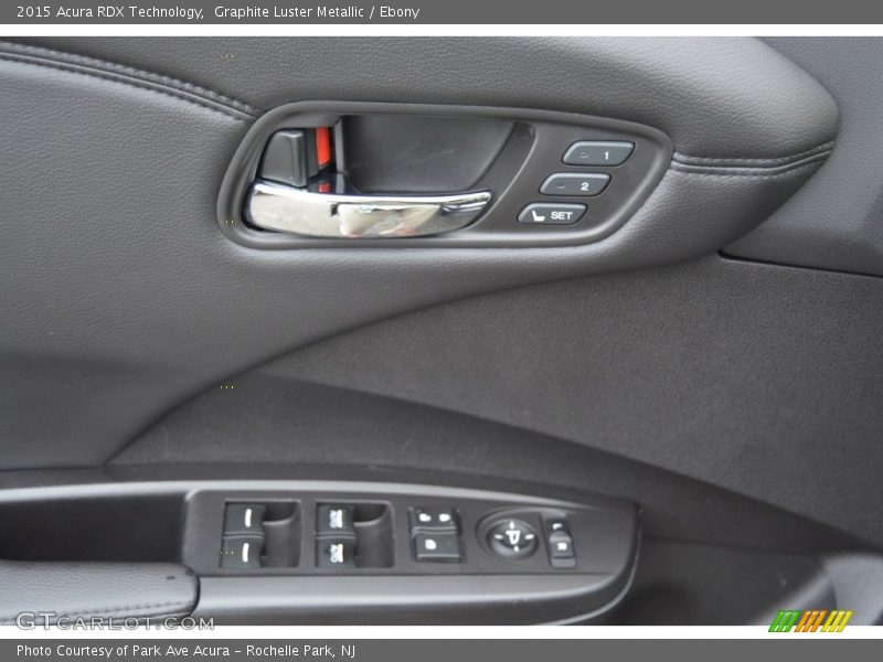 Graphite Luster Metallic / Ebony 2015 Acura RDX Technology