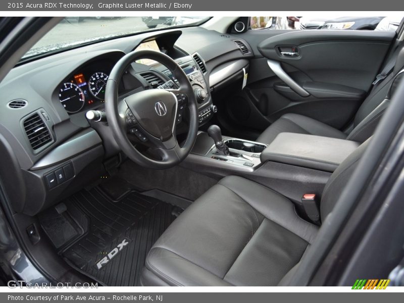 Graphite Luster Metallic / Ebony 2015 Acura RDX Technology