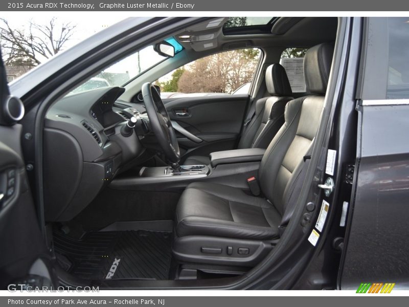 Graphite Luster Metallic / Ebony 2015 Acura RDX Technology