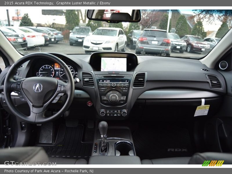 Graphite Luster Metallic / Ebony 2015 Acura RDX Technology