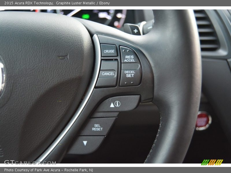 Graphite Luster Metallic / Ebony 2015 Acura RDX Technology