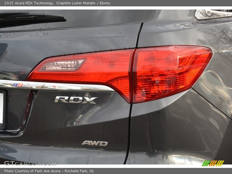 Graphite Luster Metallic / Ebony 2015 Acura RDX Technology