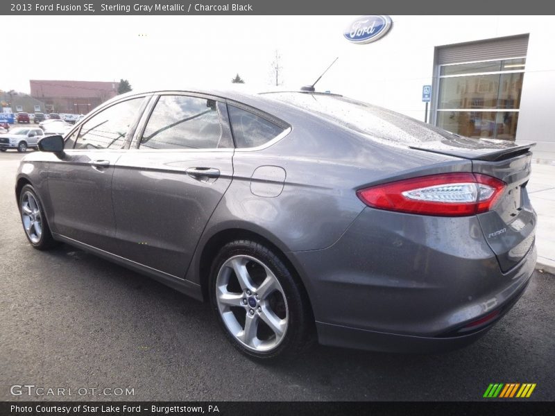 Sterling Gray Metallic / Charcoal Black 2013 Ford Fusion SE