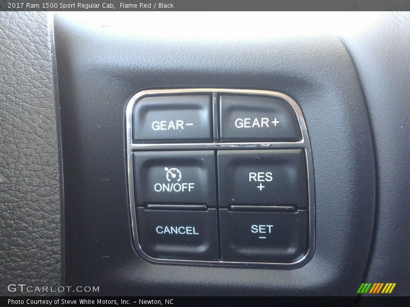 Flame Red / Black 2017 Ram 1500 Sport Regular Cab