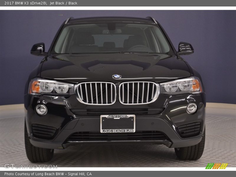 Jet Black / Black 2017 BMW X3 sDrive28i