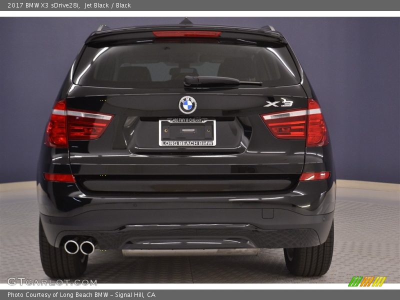Jet Black / Black 2017 BMW X3 sDrive28i