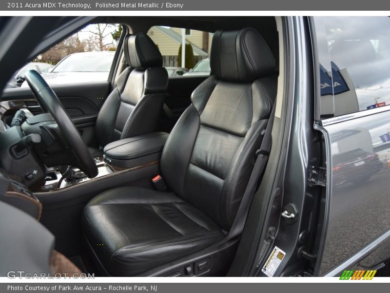 Polished Metal Metallic / Ebony 2011 Acura MDX Technology