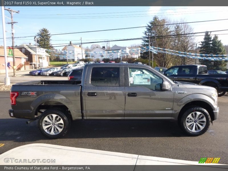 Magnetic / Black 2017 Ford F150 XL SuperCrew 4x4