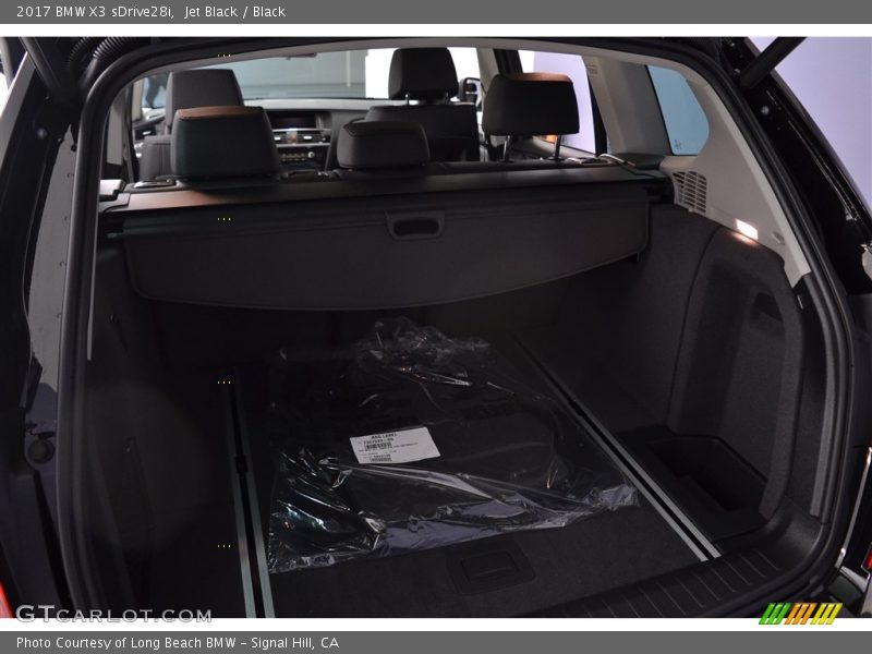 Jet Black / Black 2017 BMW X3 sDrive28i