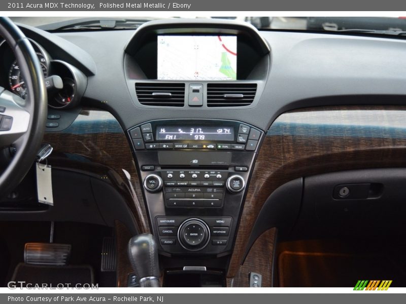 Polished Metal Metallic / Ebony 2011 Acura MDX Technology