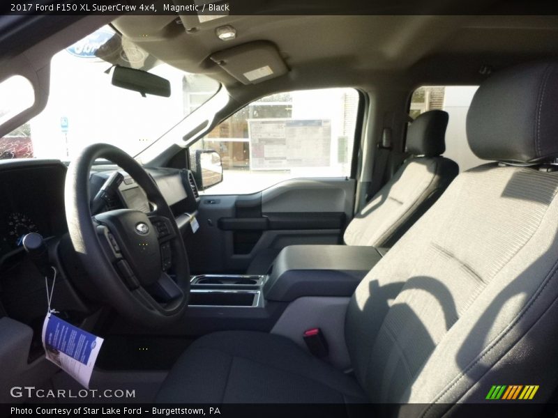 Magnetic / Black 2017 Ford F150 XL SuperCrew 4x4