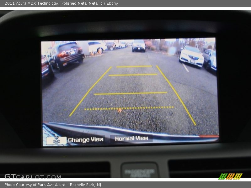 Polished Metal Metallic / Ebony 2011 Acura MDX Technology