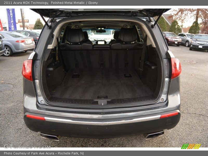 Polished Metal Metallic / Ebony 2011 Acura MDX Technology