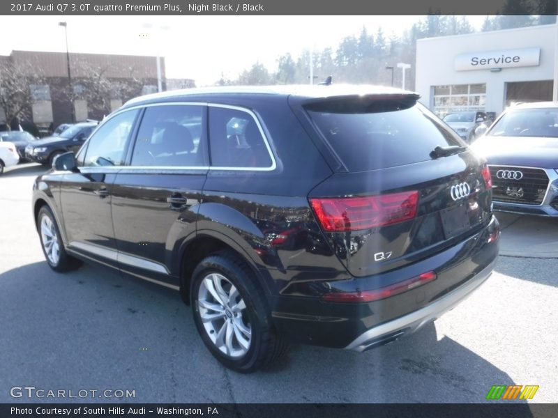Night Black / Black 2017 Audi Q7 3.0T quattro Premium Plus