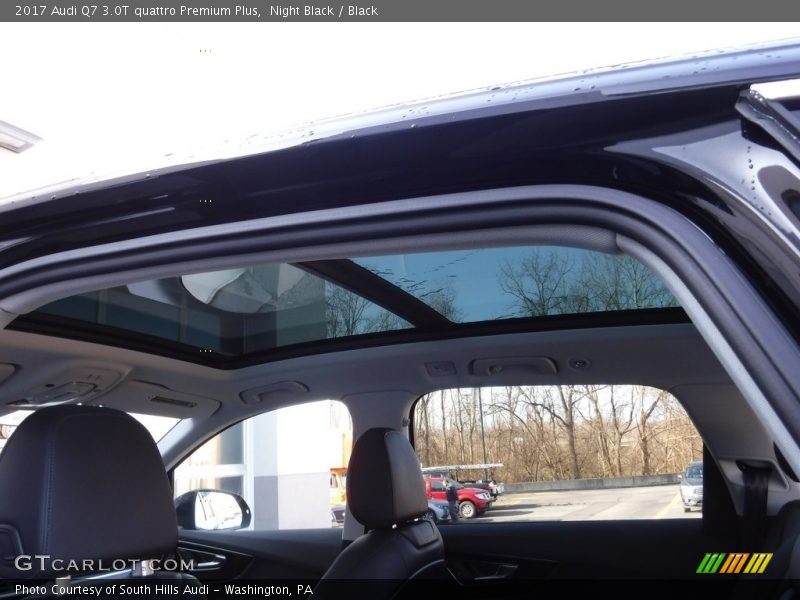 Night Black / Black 2017 Audi Q7 3.0T quattro Premium Plus