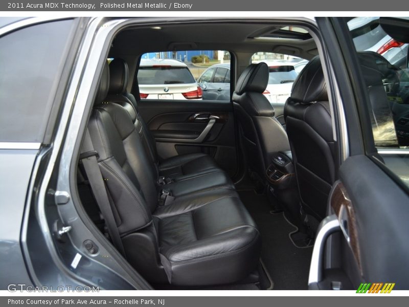 Polished Metal Metallic / Ebony 2011 Acura MDX Technology