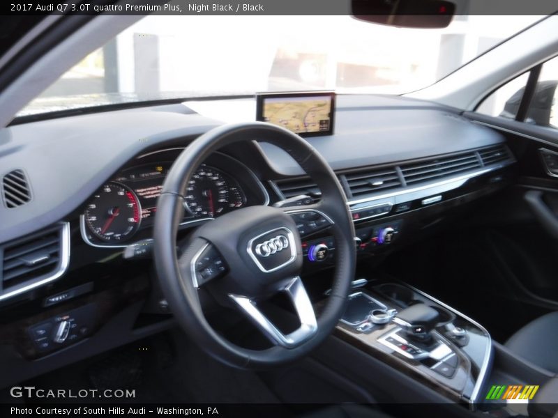 Night Black / Black 2017 Audi Q7 3.0T quattro Premium Plus