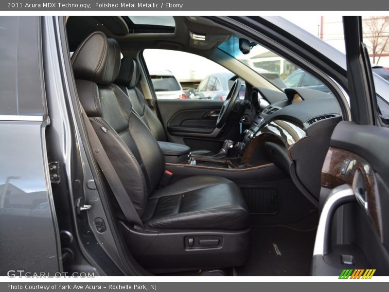 Polished Metal Metallic / Ebony 2011 Acura MDX Technology