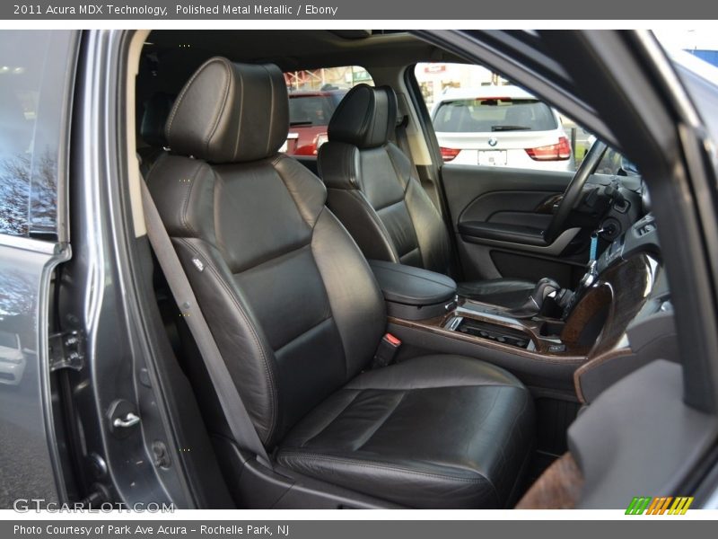 Polished Metal Metallic / Ebony 2011 Acura MDX Technology