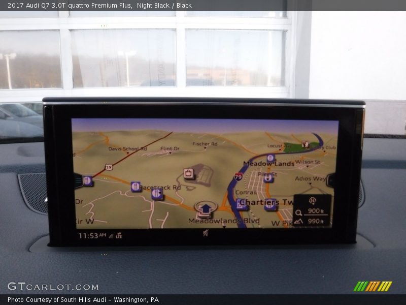 Night Black / Black 2017 Audi Q7 3.0T quattro Premium Plus