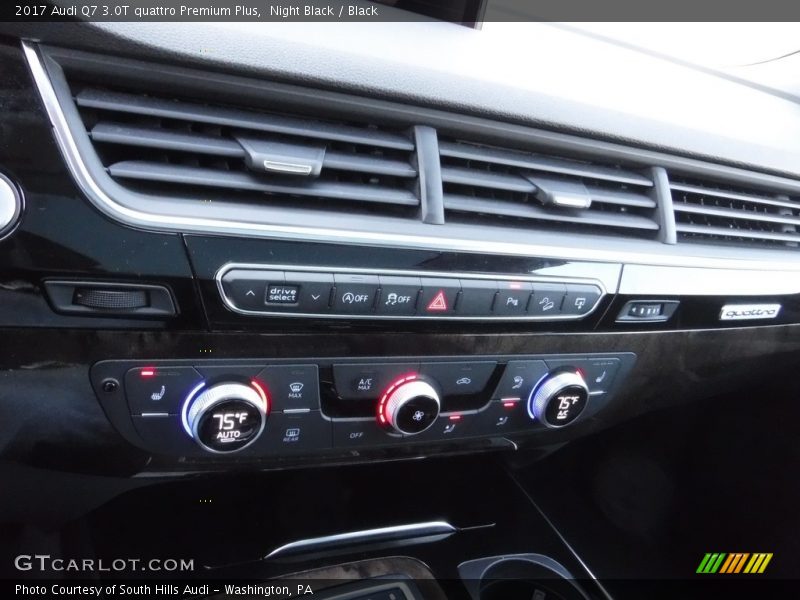 Night Black / Black 2017 Audi Q7 3.0T quattro Premium Plus