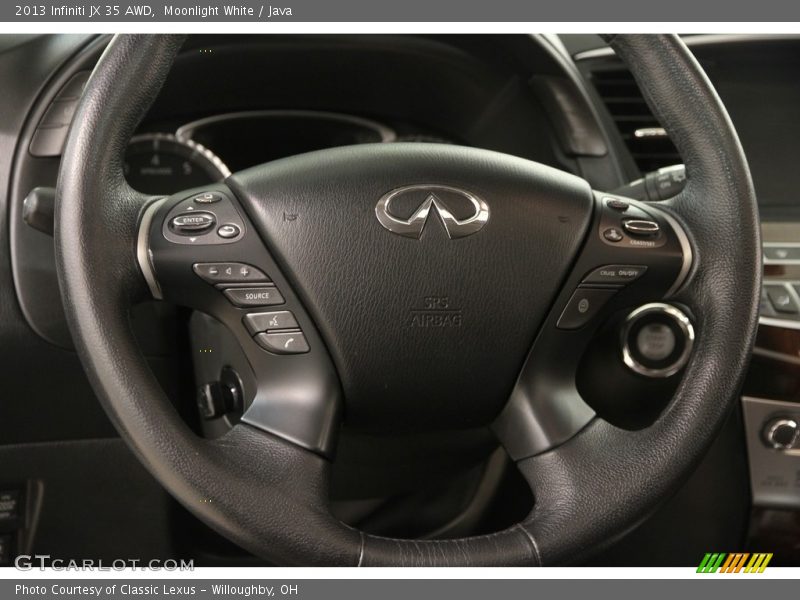 Moonlight White / Java 2013 Infiniti JX 35 AWD