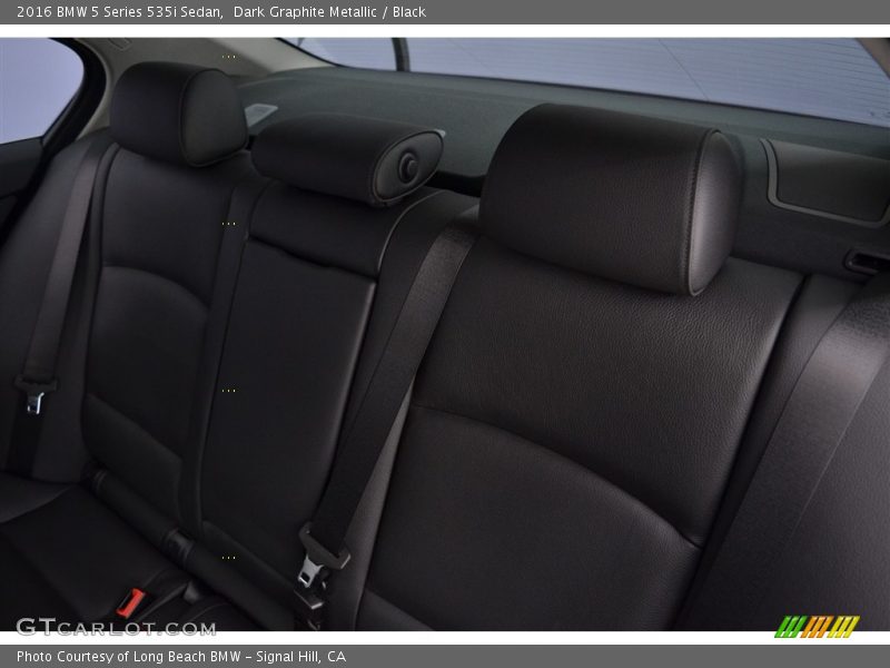 Dark Graphite Metallic / Black 2016 BMW 5 Series 535i Sedan