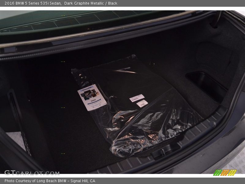 Dark Graphite Metallic / Black 2016 BMW 5 Series 535i Sedan
