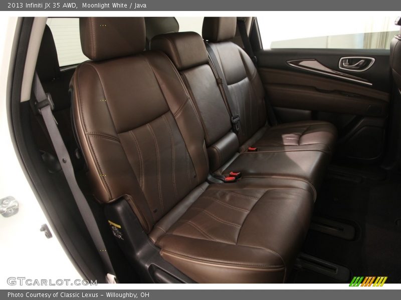 Moonlight White / Java 2013 Infiniti JX 35 AWD