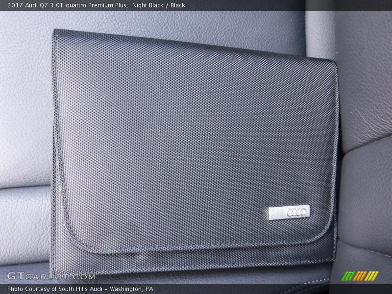Night Black / Black 2017 Audi Q7 3.0T quattro Premium Plus