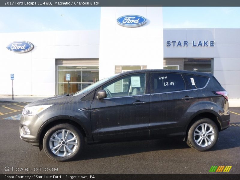 Magnetic / Charcoal Black 2017 Ford Escape SE 4WD