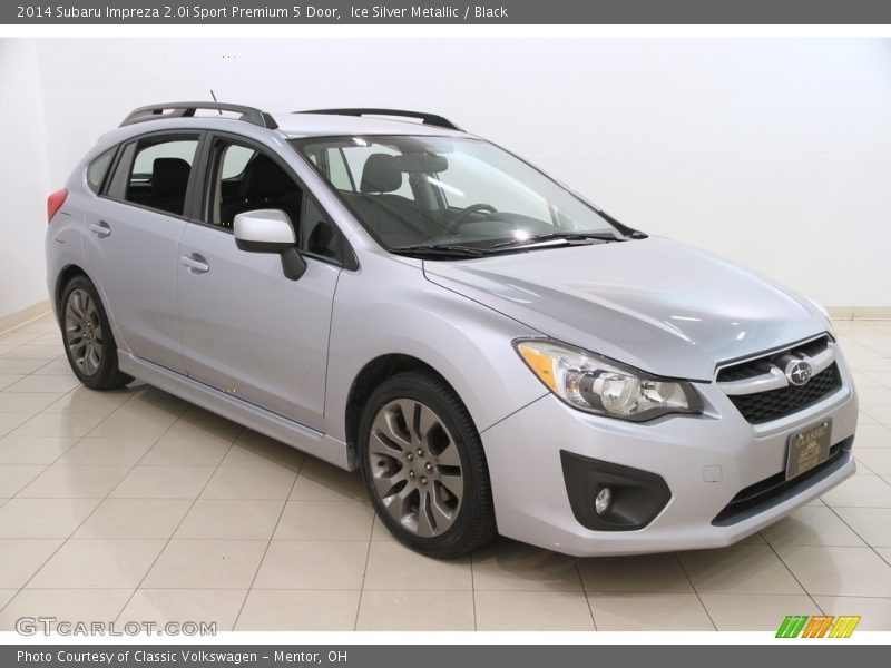 Ice Silver Metallic / Black 2014 Subaru Impreza 2.0i Sport Premium 5 Door