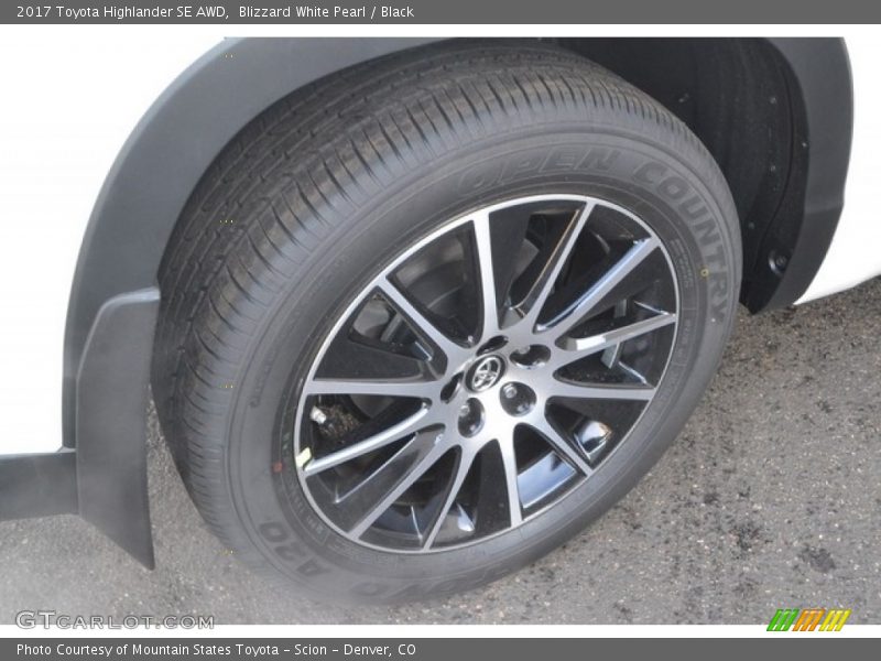  2017 Highlander SE AWD Wheel