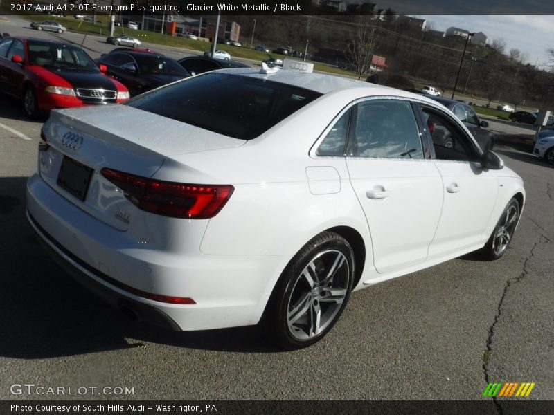 Glacier White Metallic / Black 2017 Audi A4 2.0T Premium Plus quattro