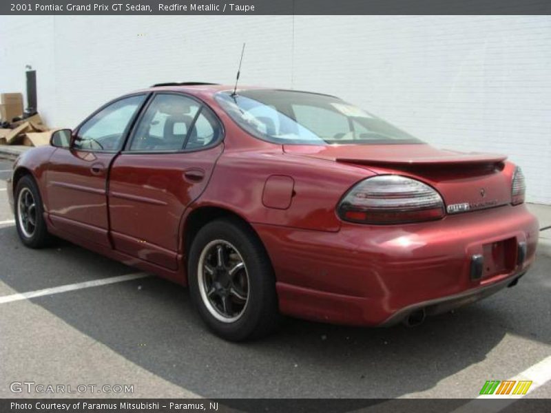 Redfire Metallic / Taupe 2001 Pontiac Grand Prix GT Sedan