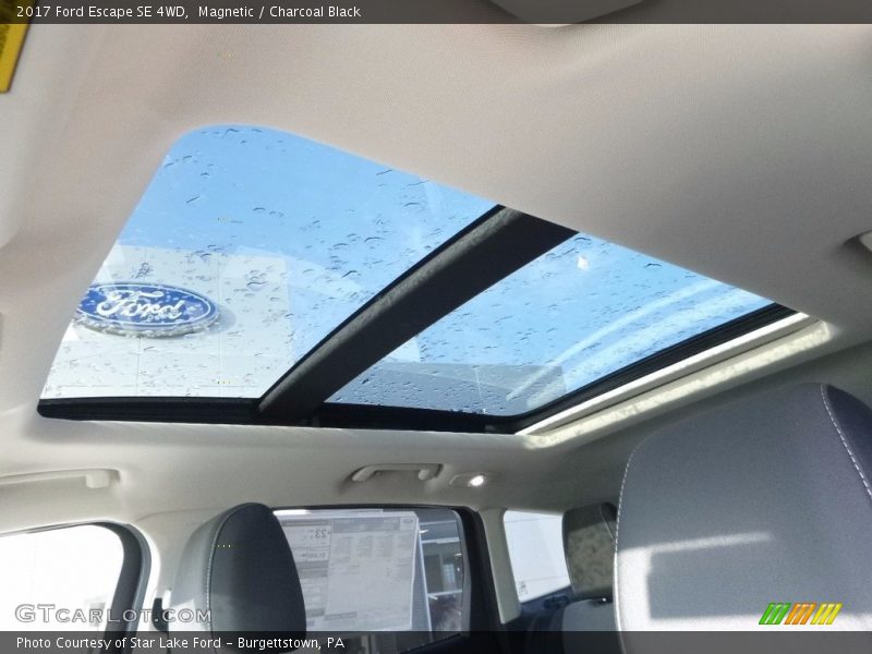 Magnetic / Charcoal Black 2017 Ford Escape SE 4WD
