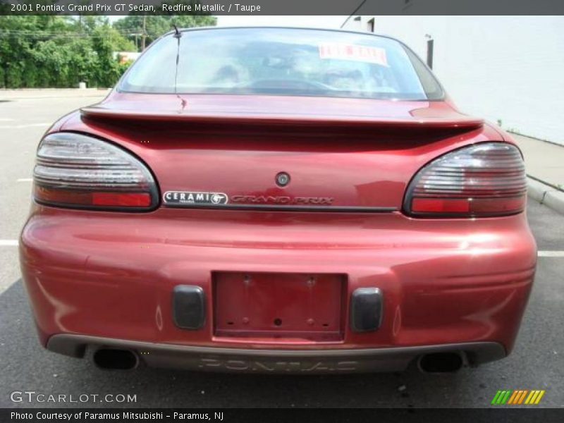 Redfire Metallic / Taupe 2001 Pontiac Grand Prix GT Sedan