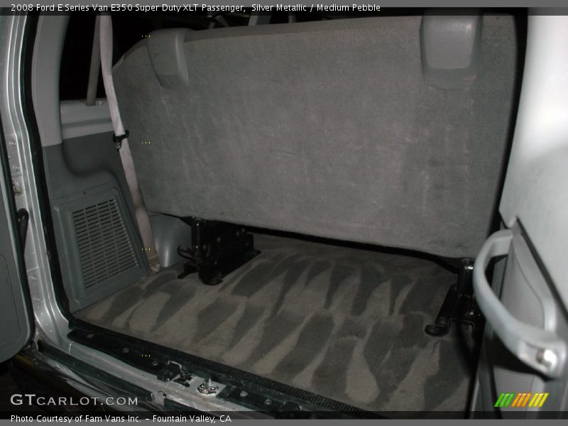 Silver Metallic / Medium Pebble 2008 Ford E Series Van E350 Super Duty XLT Passenger