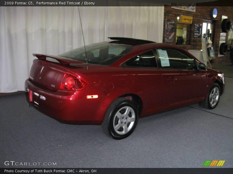 Performance Red Tintcoat / Ebony 2009 Pontiac G5