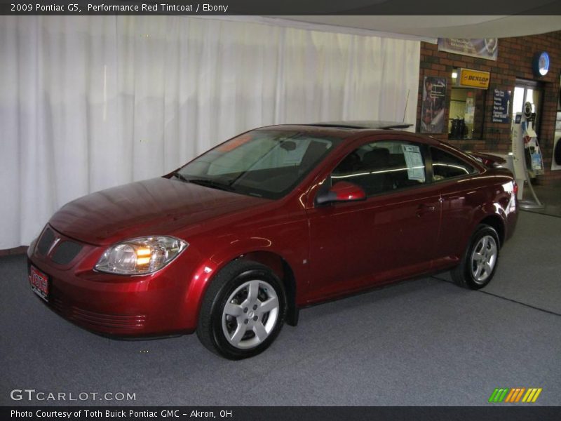 Performance Red Tintcoat / Ebony 2009 Pontiac G5