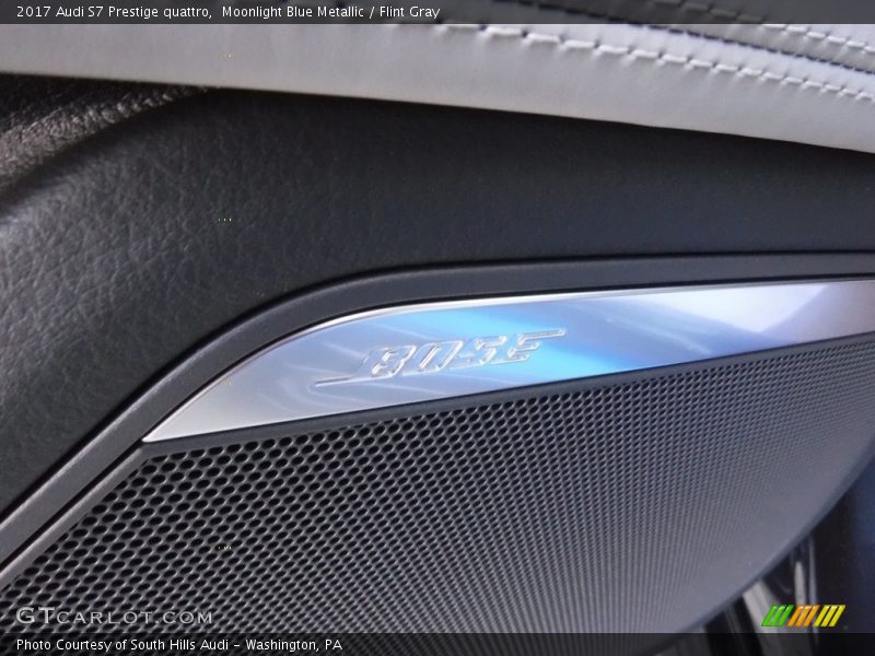 Moonlight Blue Metallic / Flint Gray 2017 Audi S7 Prestige quattro